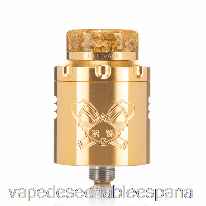 Vape España Hellvape Conejo Muerto V3 24mm Rda Oro